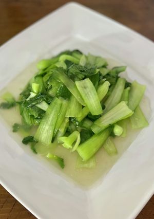 あっさり美味しい♪チンゲンサイの炒め物-レシピのメイン写真