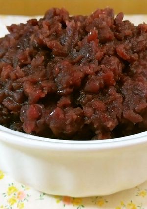 ダイエット中でも食べれる粒あん☆餡子♪-レシピのメイン写真