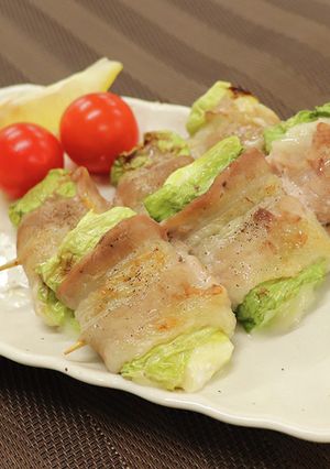 レタスとチーズの豚巻き【ＪＡ遠州夢咲】-レシピのメイン写真