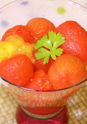 ミニトマトのハニーマリネ-レシピのメイン写真