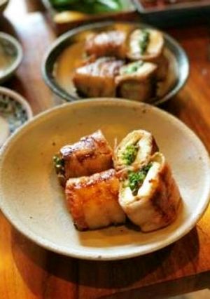 厚揚げ豚バラ巻き 味噌風味-レシピのメイン写真