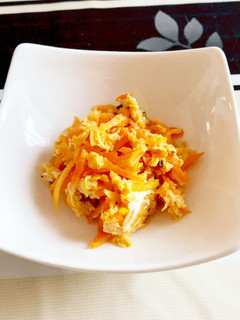 レンジで簡単!にんじんしりしり-レシピのメイン写真