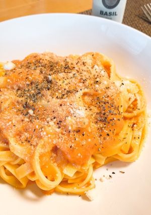 簡単☆濃厚チーズのトマトクリームソース-レシピのメイン写真