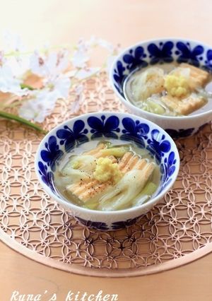 葱たっぷり厚揚げスープ-レシピのメイン写真