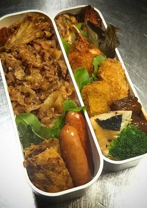 おじさんの、豚バラ焼き弁当(*≧∀≦*)-レシピのメイン写真
