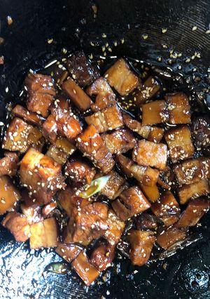 チャーシューメンマネギ炒め-レシピのメイン写真