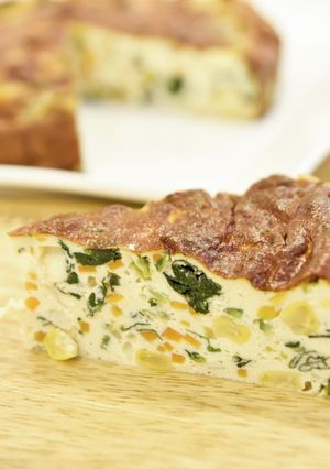 にんじんと豆腐のキッシュ-レシピのメイン写真