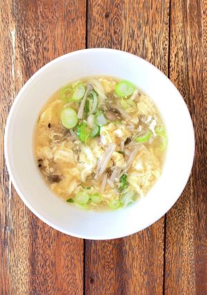 簡単ぱぱっと♪きのこの中華スープ-レシピのメイン写真