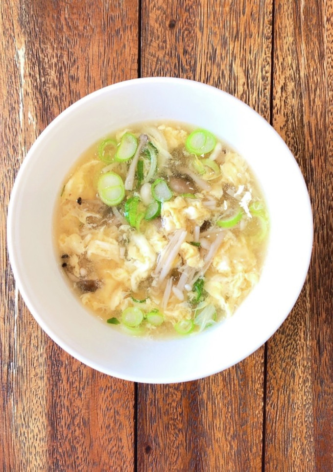 簡単ぱぱっと♪きのこの中華スープ-レシピのメイン写真