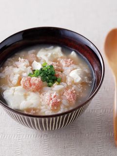 豆腐とタラコのおじや-レシピのメイン写真