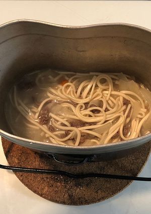 ＜軍隊調理法＞ 肉饂飩-レシピのメイン写真