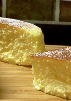 究極のふわっふわ・スフレチーズケーキ-レシピのメイン写真
