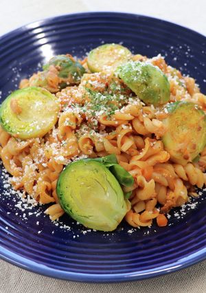 メキャベツのミートパスタ【JA遠州夢咲】-レシピのメイン写真