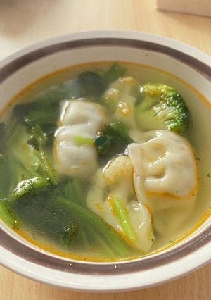 具だくさんピリ辛餃子スープ-レシピのメイン写真