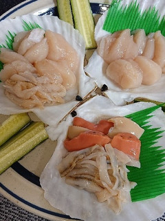 ホタテのお刺身-レシピのメイン写真