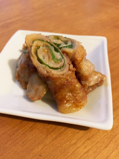 豚バラ肉の味噌シソ巻き-レシピのメイン写真