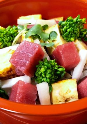 春野菜のちらし寿司☆うどと菜の花-レシピのメイン写真