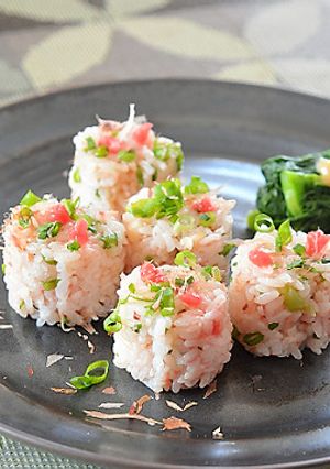 紅しょうが風ペーストで悪魔風プチご飯♪-レシピのメイン写真
