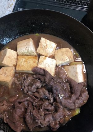 フライパンで簡単牛鍋-レシピのメイン写真