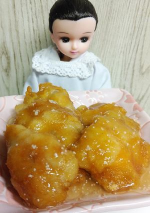 リカちゃん♡ふぐ唐揚げ～たら餡かけ～-レシピのメイン写真
