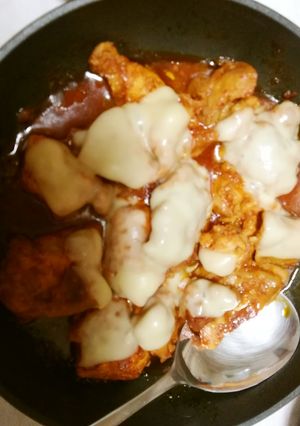 簡単にチーズダッカルビ風-レシピのメイン写真