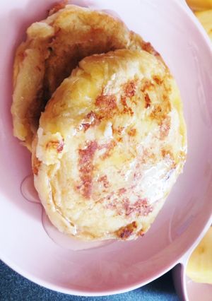 米粉の豆乳バナナパンケーキ-レシピのメイン写真