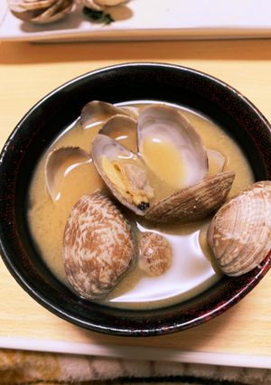 絶品！なのにとっても簡単！アサリの味噌汁-レシピのメイン写真