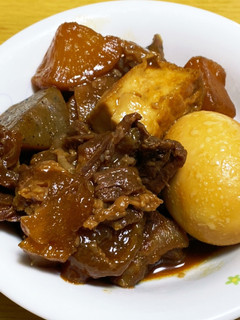 ウチの牛すじのどて煮♪(覚書)-レシピのメイン写真