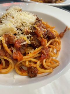 ワインに合う★ミートソーススパゲティ!-レシピのメイン写真