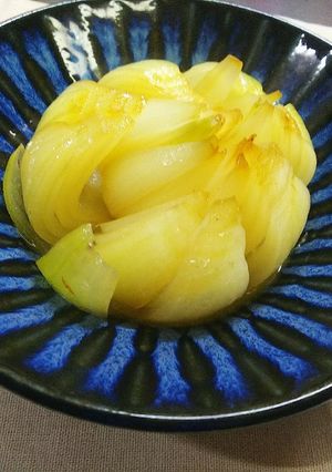 たまねぎの簡単レンジ蒸し-レシピのメイン写真