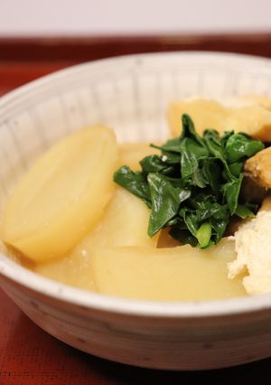 フライパンで♪レンジ大根と厚揚げの煮物-レシピのメイン写真