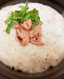 焼肉のたれで簡単ツナそぼろとろろ丼