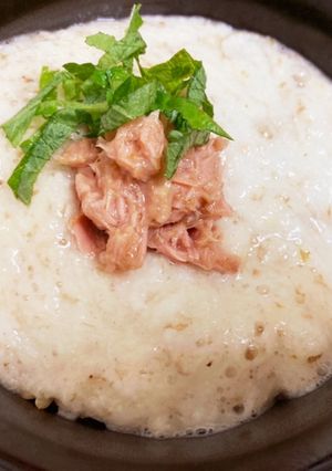 焼肉のたれで簡単ツナそぼろとろろ丼-レシピのメイン写真