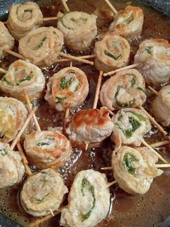 豚肉と大葉の一口くるくる生姜焼き-レシピのメイン写真