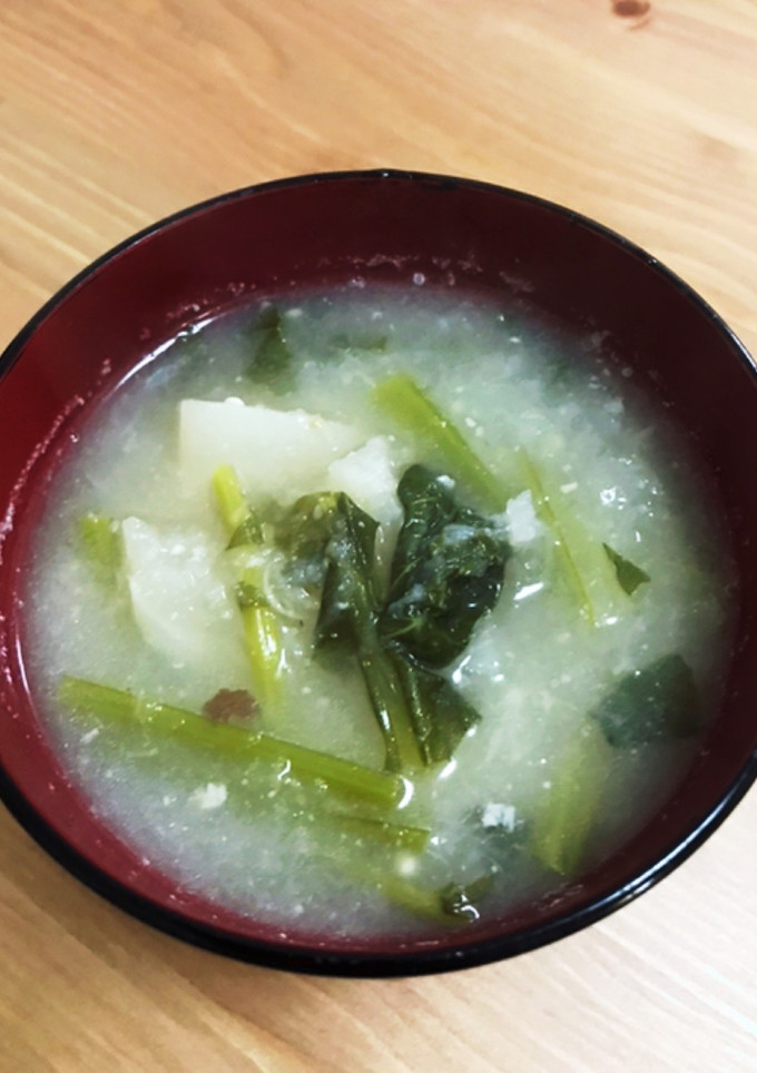 とろとろカブの味噌汁-レシピのメイン写真