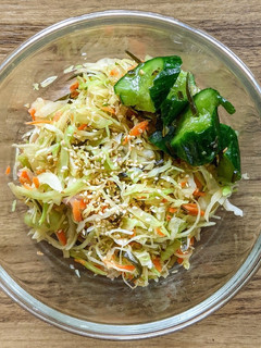 キャベツと野菜の味付けサラダ-レシピのメイン写真