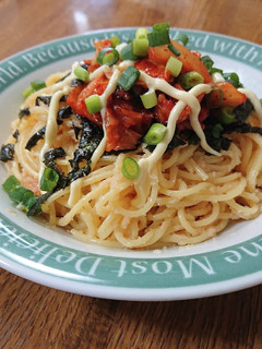 たらこキムチマヨネーズパスタ-レシピのメイン写真