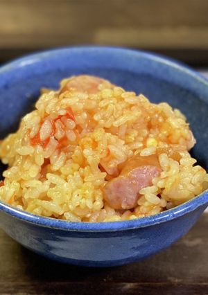 トマトとソーセージの炊き込みご飯-レシピのメイン写真