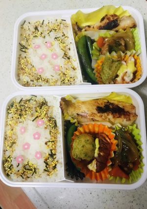 ♡パートナーと次女のお弁当♡-レシピのメイン写真