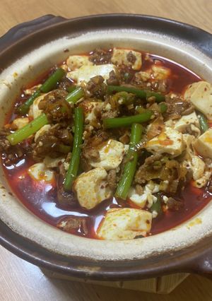 噂の♩陳麻婆豆腐(ニンニクの芽入り)-レシピのメイン写真