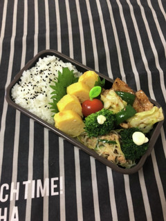 男子高校生弁当3/2 回鍋肉弁当-レシピのメイン写真