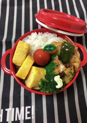 自分弁当3/2 のっけ弁当-レシピのメイン写真