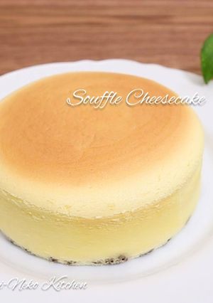 割れない3つのコツ！スフレチーズケーキ　-レシピのメイン写真