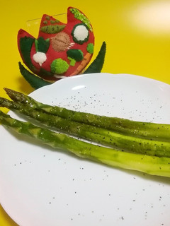 アスパラのオーブン焼き-レシピのメイン写真