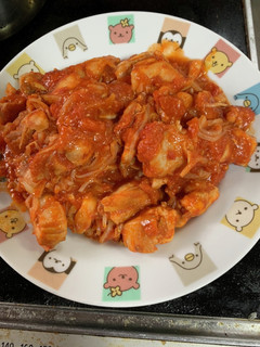 鶏肉ともやしのトマト煮込み-レシピのメイン写真