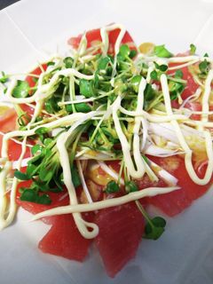 まぐろの和風カルパッチョ-レシピのメイン写真