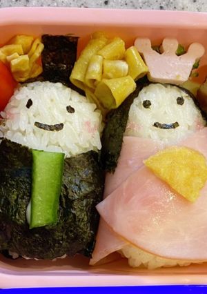 ひな祭りのお弁当☆幼稚園☆簡単☆-レシピのメイン写真