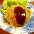 畑のジャガイモでコロッケ作り