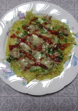 簡単じゃが芋のお好み焼き-レシピのメイン写真