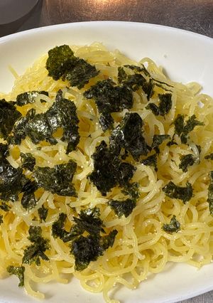 絶品めんたいパスタ　焼きそば麺で時短！-レシピのメイン写真